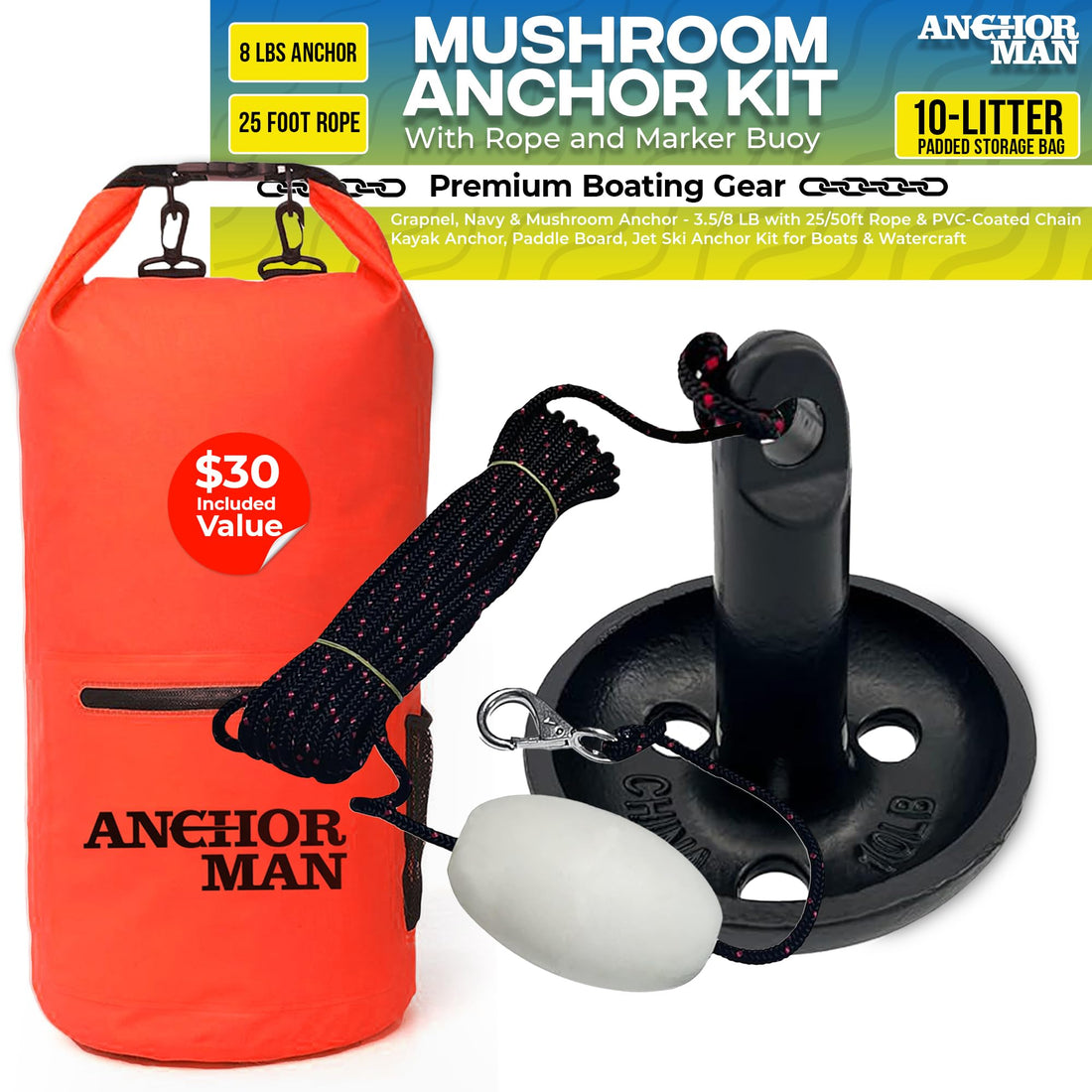 Mushroom Anchor Guide: Best Uses, Sizes and How to Choose