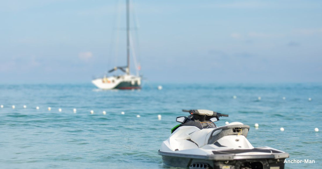 best way to anchor jet ski for any water depth