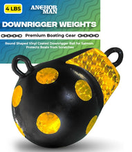 Load image into Gallery viewer, DownRigger Weights (4lb/6lb/10lb/15lb)
