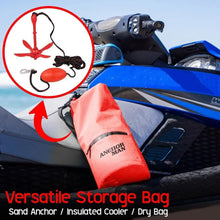 Load image into Gallery viewer, Anchor-Man 3.5 LB Folding Kayak Complete Grapnel Anchor - 10L Storage Kayak Anchor - Mushroom Anchor, Jet Ski Anchor Kit with 25 Feet Rope | Ideal for Boats, Paddle Board Anchor and Fishing
