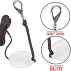 Anchor-Man Anchors | Folding Kayak Grapnel Anchor, 8LB Mushroom Anchor, Complete Jet Ski Anchor Kit with PVC Coated Chain & 50 Feet Rope | Ideal for Boats, Jet Skis, Kayaks, Paddle Boards & Fishing