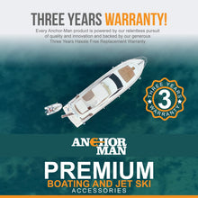 Load image into Gallery viewer, Anchor-Man Downrigger Weights [ 4lbs 6lbs 10lbs 15lbs ] - Round Shaped Vinyl Coated Downrigger Ball for Salmon, Protects Boats from Scratches - Cannon Downrigger Accessories
