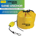 Anchor-Man Jetski Anchor Kit, All-in-One Sand Anchor for Floats, Adjustable Sand Bag Jet Ski Anchor for Floating Ma
