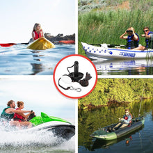 Load image into Gallery viewer, Anchor-Man Anchors | Folding Kayak Grapnel Anchor, 8LB Mushroom Anchor, Complete Jet Ski Anchor Kit with PVC Coated Chain &amp; 50 Feet Rope | Ideal for Boats, Jet Skis, Kayaks, Paddle Boards &amp; Fishing
