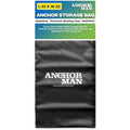 Heavy Duty Anchor Bag for Boats (18 x 29 / 22 x 33 ) Waterproof Rope Bag for Anchors, Floats, Life Jackets Bumper S Anchor-Man