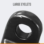 Anchor-Man River Anchor, Black Vinyl Coated Mushroom Anchor for Boats - Marine Grade Boat Anchor with Impressive Holding Power - Prevents Rust, and Scratches - Ideal for 15-20 Foot Boat