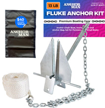 Load image into Gallery viewer, Fluke Anchor Kit - 13 LB
